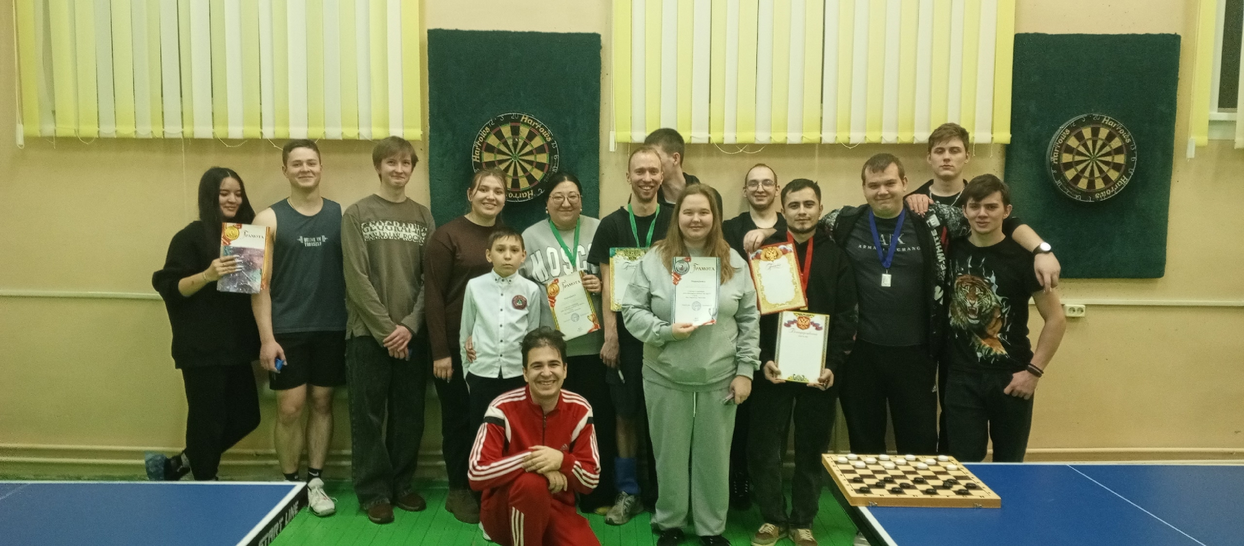 Соревнования по шашкам состоялись в БрГУ