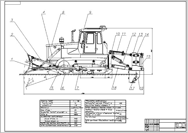 Карта смазки бульдозера т 130